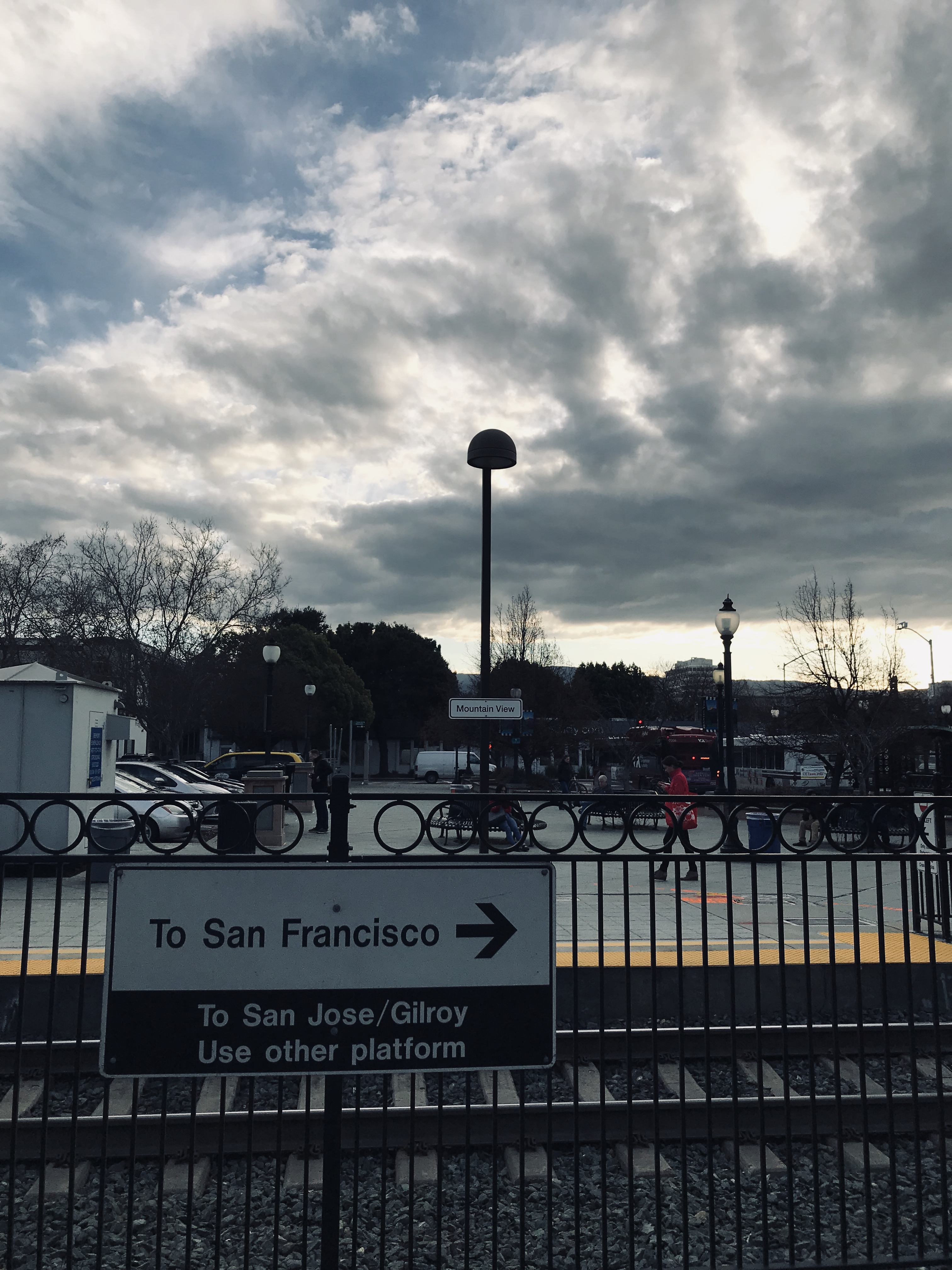 Image of a San Francisco train track